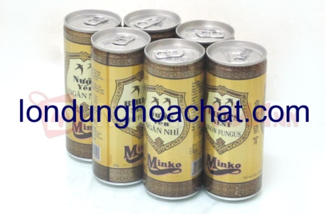 Bao bì kim loại đựng nước yến