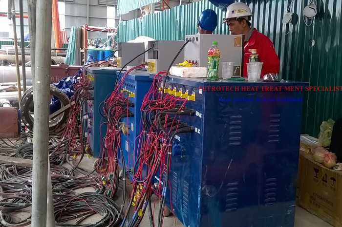 Xử lý nhiệt trước, trong và sau khi hàn