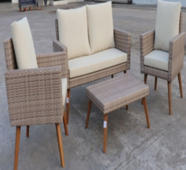 Bàn ghế nhựa giả mây