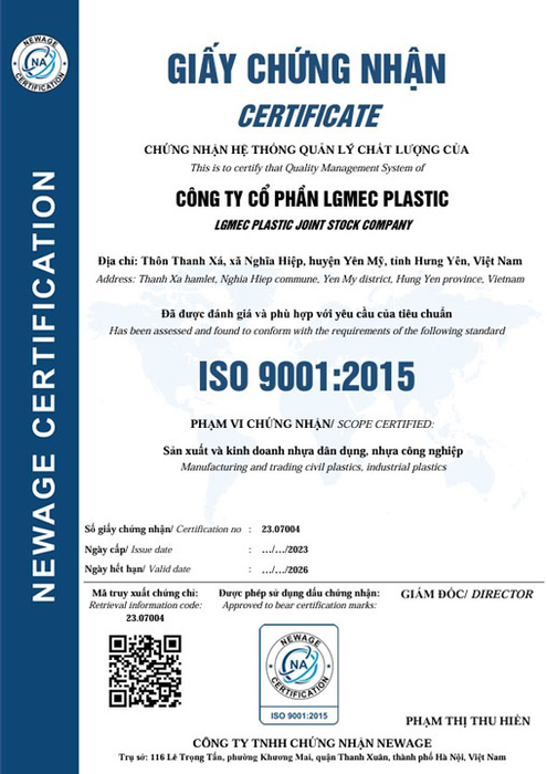 ISO 9001:2015