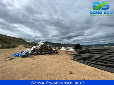 ống nhựa HDPE và rọ đá