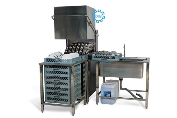 Máy rửa khay bát công nghiệp