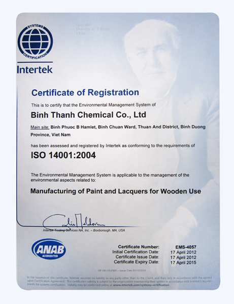 ISO 14001 : 2004