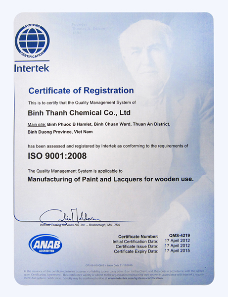 TCVN ISO 9001 : 2008