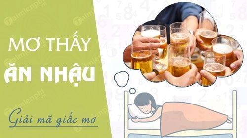 Giải tỏa căng thẳng và thay đổi trong giấc mơ uống bia