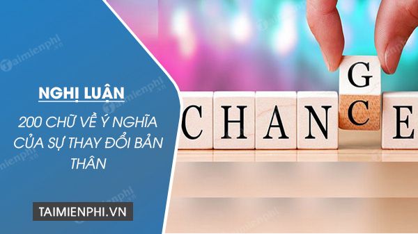 Ý Nghĩa Của Việc Thay Đổi Bản Thân: Khám Phá Sự Phát Triển Cá Nhân