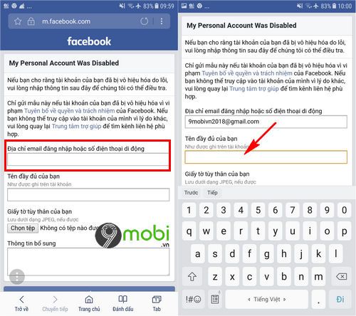 Cách Khôi Phục Lại Nick Facebook Đã Xóa