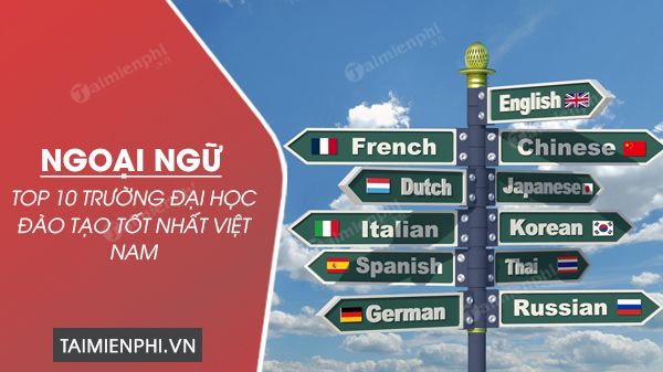 Trường Đại học Đào tạo Ngoại ngữ tốt nhất Việt Nam