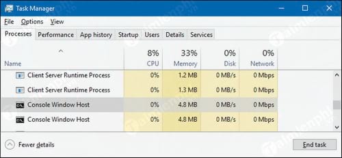 Quản lý và tối ưu hóa Conhost.exe