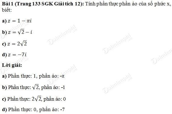 Toán 12 trang 133: Bí quyết giải bài tập số phức hiệu quả