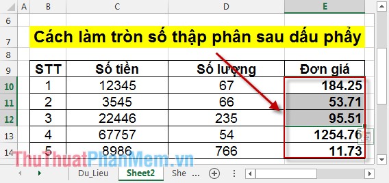 Cách làm tròn số sau dấu phẩy: Hướng dẫn chi tiết và các phương pháp đơn giản