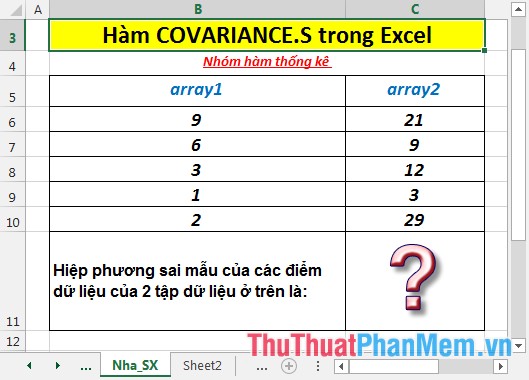 4. Ví Dụ Thực Tế Về Cách Tính Hiệp Phương Sai