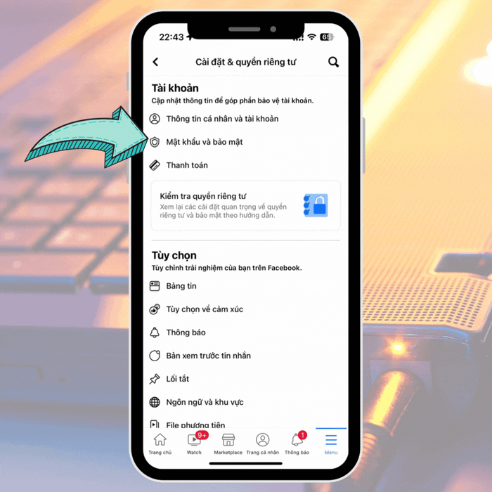 Quyền riêng tư Messenger
