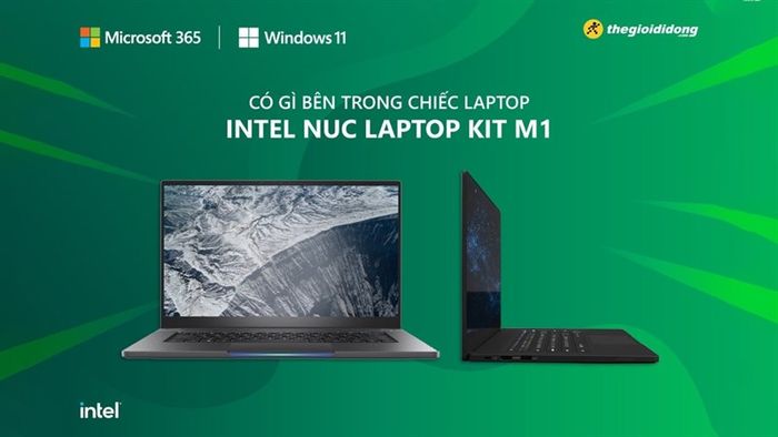 Discover what's inside the Intel NUC M15 Laptop Kit M15.
