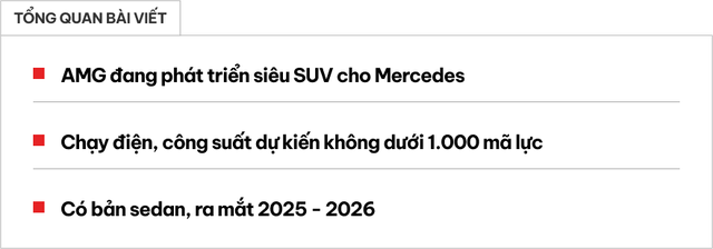 Mercedes đang hoàn thiện siêu SUV mạnh mẽ đủ sức cạnh tranh với tất cả các dòng SUV hiện đại trên thị trường - Ảnh 1.