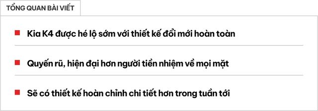 Thiết kế của Kia K4 đã thay đổi như thế nào so với K3/Cerato cũ? - Hình 1