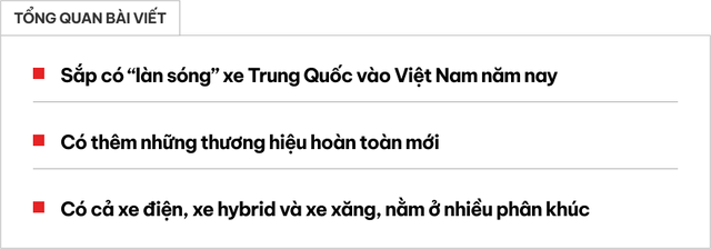 Dòng xe Trung Quốc có thể sẽ ra mắt tại Việt Nam: Đa dạng phân khúc, cạnh tranh với các dòng xe Nhật, Hàn ở mức giá dưới 1 tỷ - Hình ảnh 1.