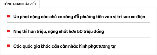 Có nên áp dụng biện pháp nghiêm ngặt đối với chủ xe xăng đỗ vào khu vực sạc xe điện? - Ảnh 1.