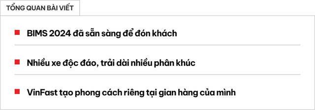 VinFast và Nissan giới thiệu một loạt xe mới tại BIMS 2024 - Ảnh 1.