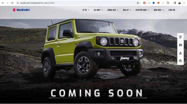 Suzuki Việt Nam chuẩn bị bán Jimny: Xe trưng bày đã được đưa đến đại lý, giá dự kiến từ 800 triệu - Ảnh 1.