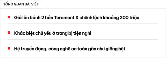 Tiết kiệm 200 triệu để sở hữu VW Teramont X phiên bản cơ bản, đây là những điều bạn cần cân nhắc - Hình 1.