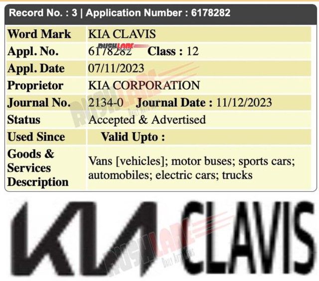 Kia Clavis: Có thể là một chiếc SUV nhỏ hoặc một chiếc sedan cỡ trung mới của Kia, dự kiến sẽ ra mắt vào năm 2024.