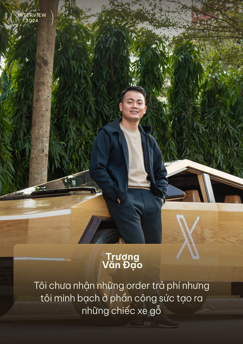 Cha tôi, Trương Văn Đạo, làm xe gỗ: ‘Sắp tự thiết kế, thậm chí dùng cả trí tuệ nhân tạo’ - Hình 4.