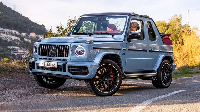 Ảnh 3: Mercedes-AMG G63 trong phiên bản mui trần triệu USD.