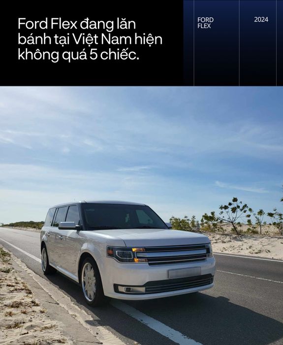 Chủ xe Ford Flex hiếm ở Việt Nam: 'Thú vị với nhiều linh kiện chung với Explorer, đi 100 km chỉ tốn 10 lít xăng' - Ảnh 1.