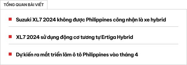 Sử dụng cùng động cơ lai nhẹ với Ertiga, Suzuki XL7 không được công nhận là xe hybrid, chỉ là xe xăng - Ảnh 1.