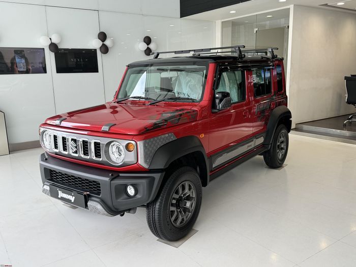 Suzuki Jimny Thunder Edition đã có mặt tại các đại lý ở Ấn Độ.