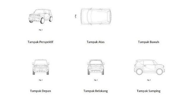 Thêm chứng cứ cho việc VF 3 sẽ ra mắt tại Indonesia: VinFast đăng ký bản quyền thiết kế một mẫu xe điện nhỏ gọn, tạo áp lực lên vị trí dẫn đầu của Wuling trong phân khúc - Ảnh 2.