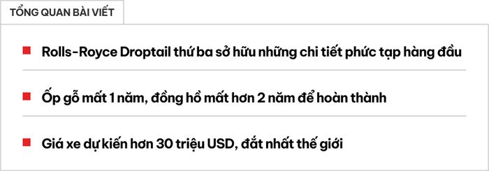 Siêu phẩm đắt nhất thế giới sở hữu những chi tiết tinh tế nhất: Việc làm ốp gỗ đã mất tới 1 năm, nhưng đó chỉ là một phần nhỏ so với quá trình chế tạo đồng hồ cao cấp hàng đầu thế giới - Ảnh 1.