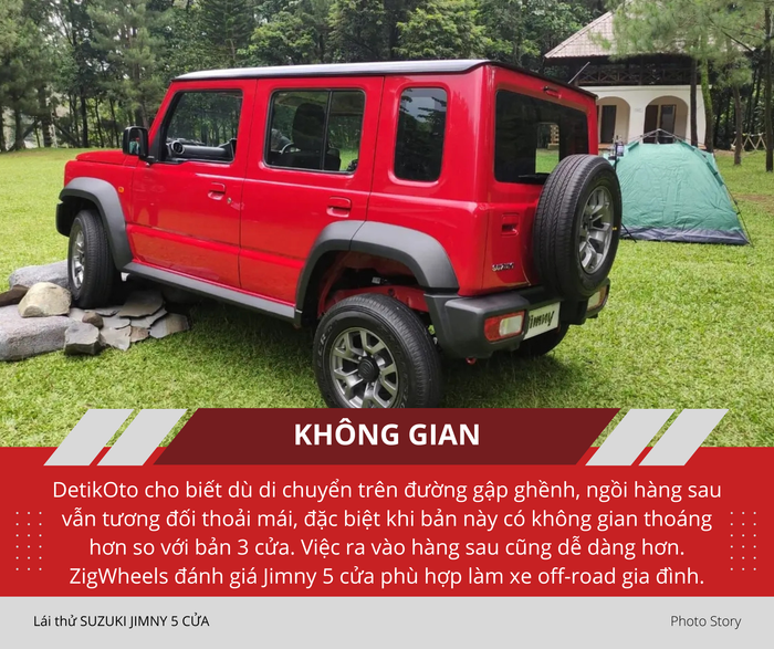 Dẫn Suzuki Jimny 5 cửa vào rừng: Nhiều lợi ích hơn phiên bản 3 cửa sắp ra mắt tại Việt Nam, phù hợp cho cả gia đình cùng tham gia off-road - Ảnh 12.