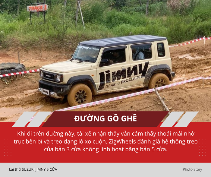 Dẫn Suzuki Jimny 5 cửa vào rừng: Nhiều lợi ích hơn phiên bản 3 cửa sắp ra mắt tại Việt Nam, phù hợp cho cả gia đình cùng tham gia off-road - Ảnh 9.