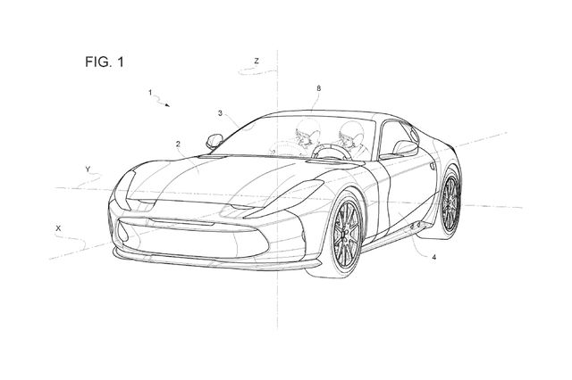 Khoang lái mới của Ferrari cho phép người lái chuyển đổi giữa tay lái nghịch, tay lái thuận, thậm chí là ngồi giữa cabin.