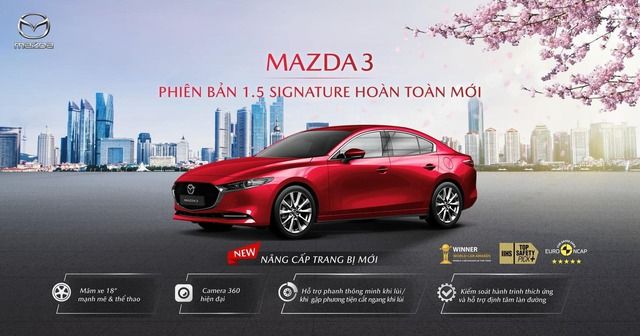 Mazda3 ra mắt phiên bản mới tại Việt Nam: Giá 739 triệu, bổ sung 4 trang bị nhưng vẫn sử dụng động cơ 1.5L - Ảnh 1.