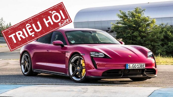 Porsche tại Việt Nam phản hồi về vụ triệu hồi Taycan do vấn đề pin - Ảnh 1.