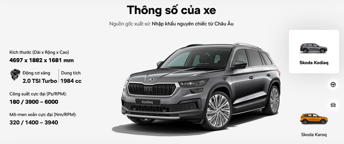 Tin tức mới nhất về Skoda Karoq và Kodiaq tại Việt Nam: 2 lựa chọn động cơ, ưu đãi 20 triệu khi đặt hàng trước