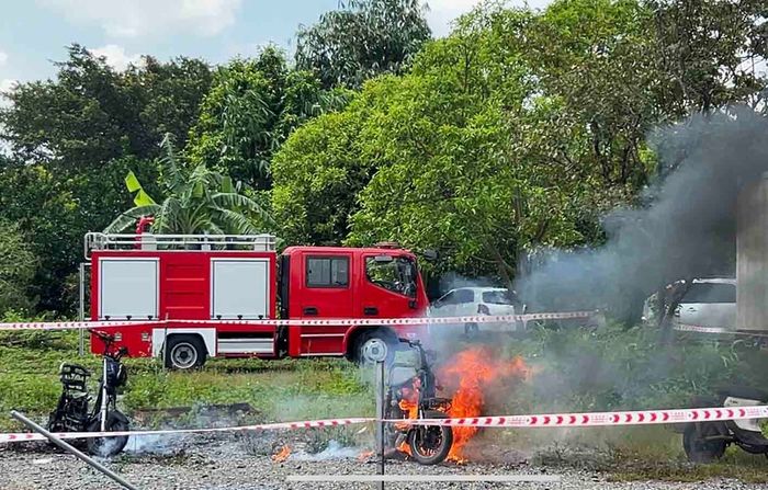 VFRA thông báo thành công kết quả thử nghiệm dập lửa pin xe điện - Ảnh 2.