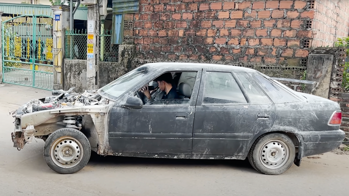 Nhóm bạn ở Quảng Ninh đã biến chiếc xe Toyota hỏng trông giống như Pagani Huayra của Minh Nhựa: '2 điểm đặc biệt khác biệt so với các xe trước đó'- Ảnh 2.