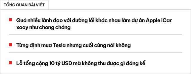 Bí mật đằng sau dự án dang dở của Apple: Quá nhiều sai lầm từ hướng đi đến lãnh đạo - Ảnh 1.