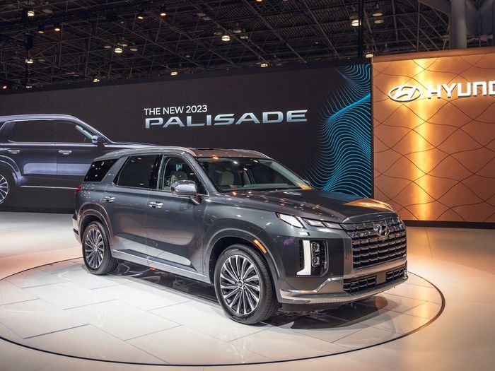 Hyundai Palisade tại Việt Nam có thể chuyển từ động cơ diesel sang máy xăng hybrid mới - Ảnh 1.