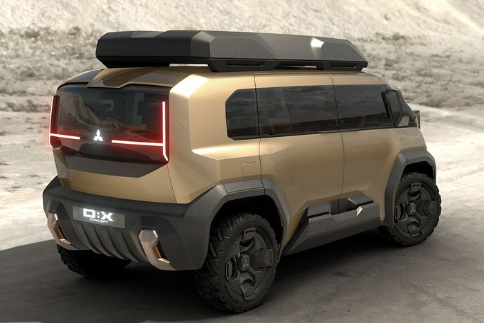 Mitsubishi D:X Concept: Mang MPV Delica trở lại trong thời đại xe điện - Ảnh 6.