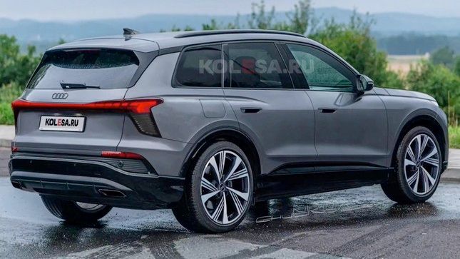 Ảnh phác thảo đầu tiên của Audi Q9 xuất hiện - Ảnh 3.