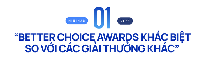 Duy Thẩm chia sẻ về Giải thưởng Better Choice Awards: “Tôi đã gần 30 tuổi rồi mà chưa bao giờ thấy có giải thưởng nào giống như thế này” - Ảnh 2.