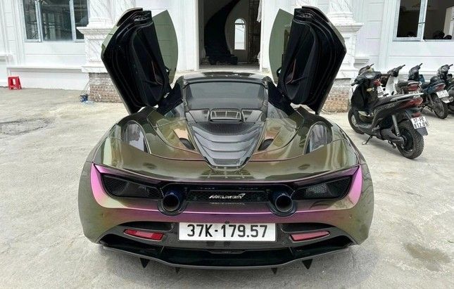 Sự ngạc nhiên trước chiếc siêu xe McLaren gần 20 tỷ đồng đầu tiên được đăng ký biển số tại Nghệ An - Hình ảnh 3.