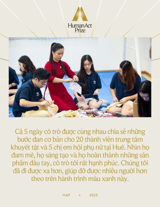 Từ cô giáo trẻ trên mạng xin từng vỏ mì tôm cho dự án yêu thương: 'Chúng tôi đã đi được xa hơn trên hành trình màu xanh này' - Ảnh 7.