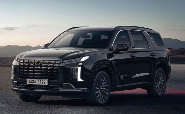 Hyundai Palisade bản đặc biệt lộ ảnh thực tế - Hình 2.