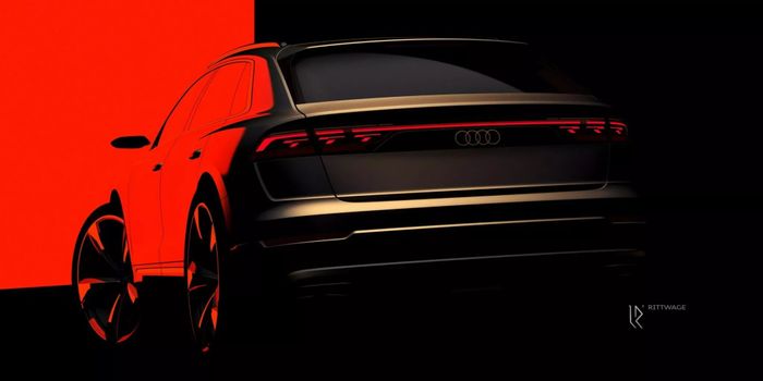 Audi làm nổi bật sự cải tiến trên phiên bản facelift của Q8 với hệ thống đèn hiện đại hơn - Ảnh 1.